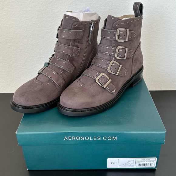 Aerosoles Arezzo Buckle Bootie - Picture 2 of 7